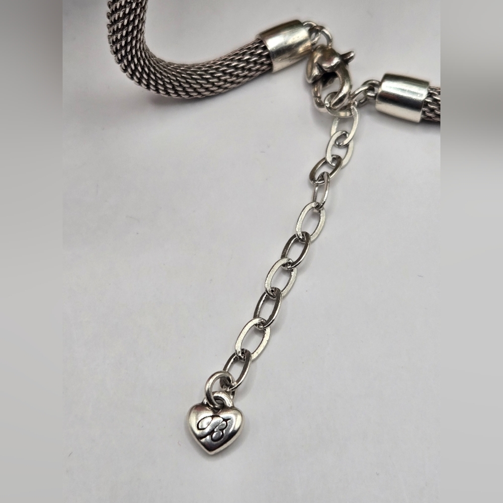 Brighton "Aragon" Sapphire Blue Swarovski Crystal Reversible Pendant Necklace - Picture 5 of 7